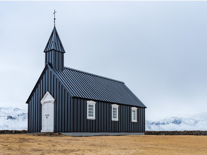 eglise noire islande